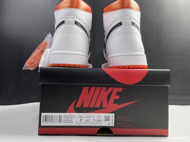 Air High 555088-180 Jordan Orange 1 Retro Electro 1204